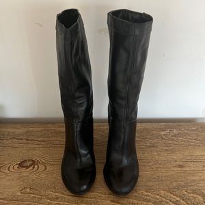 Women’s Nine West Leather High Heel Boot